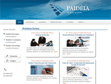 Tablet Screenshot of paideiaeducacao.com.br